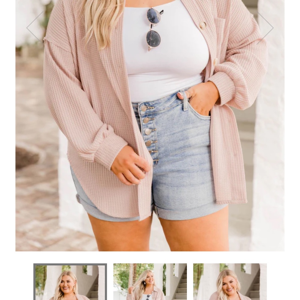 waffle knit  cardigans